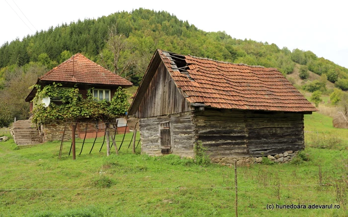 Gospodărie din Bulzeștii de Sus. Foto: Daniel Guță