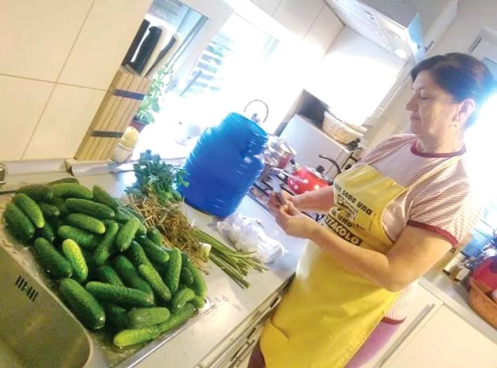 Mama Cristinei a fost şefă în bucătărie