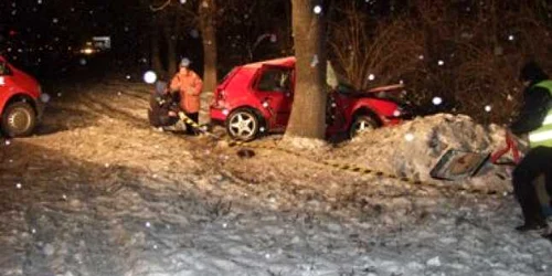 Accident grav la ieșire din Oradea spre Satu Mare