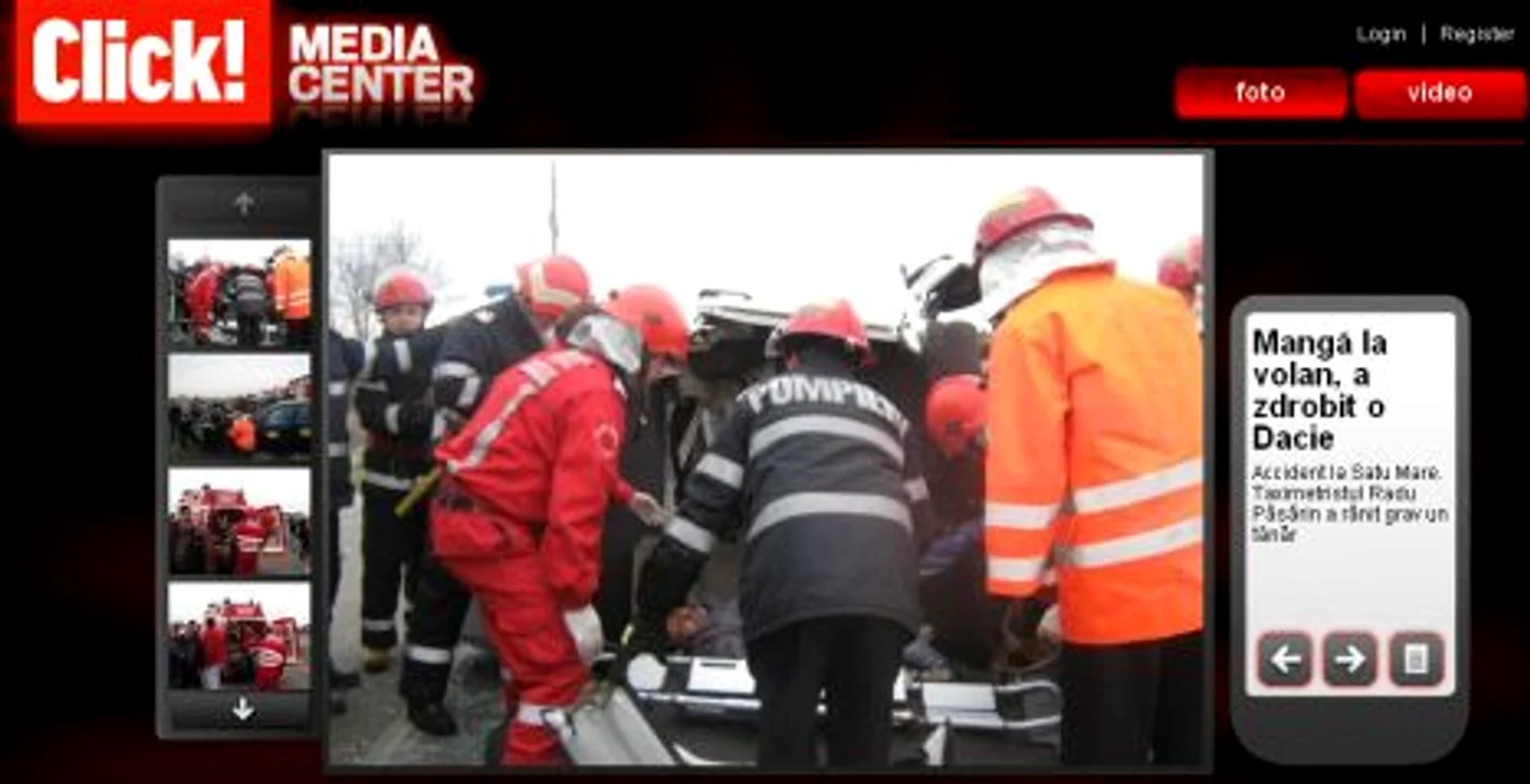 Galerie foto - Accident Satu Mare