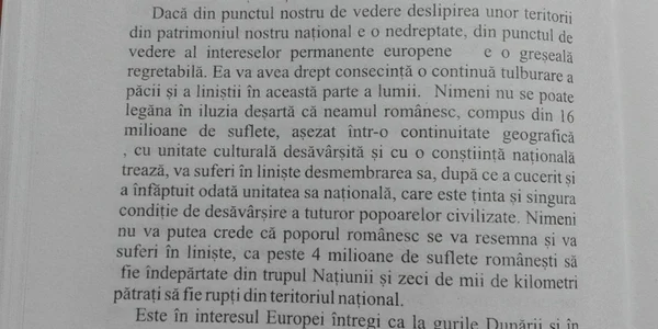 pasaje din memoriul lui iuliu maniu