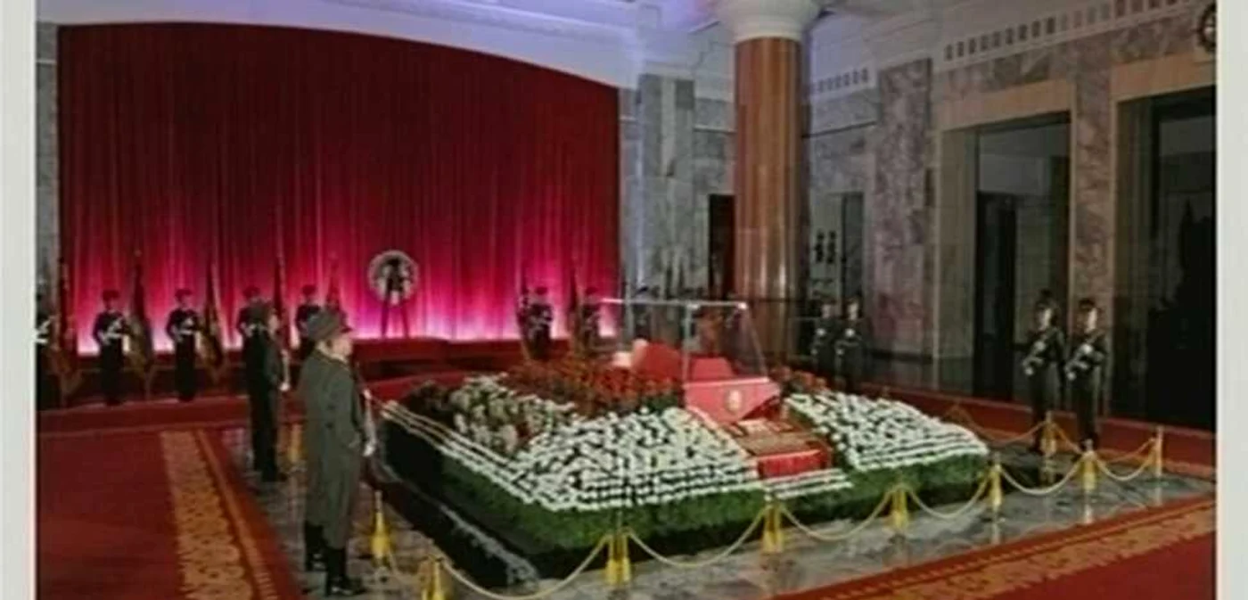 Imagini de la înmormântarea lui Kim Jong Il
