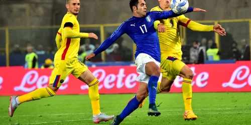 Meciul de fotbal Italia - România. FOTO AP