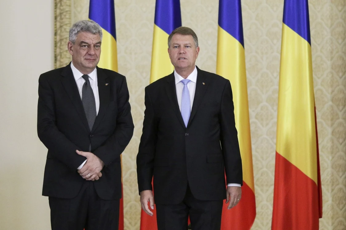 Mihai Tudose și Klaus Iohannis FOTO Inquam Photos