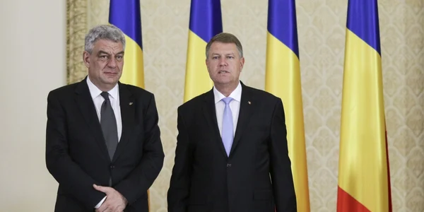 Klaus Iohannis si Mihai Tudose FOTO Inquam  / Octav Ganea