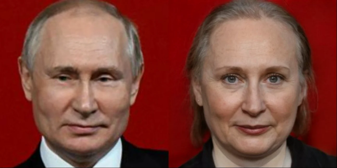 Vladimir Putin dacă ar avea sexul opus.