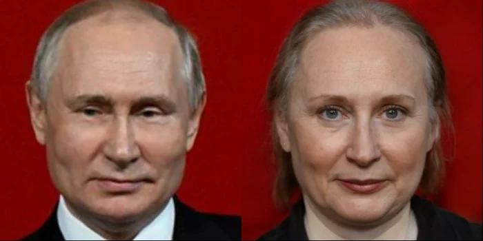 Vladimir Putin dacă ar avea sexul opus.