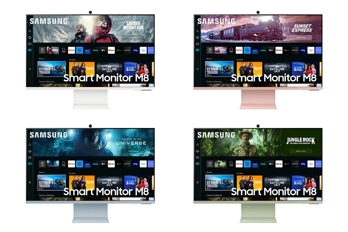 Samsung Smart Monitor M8 variante culoare.