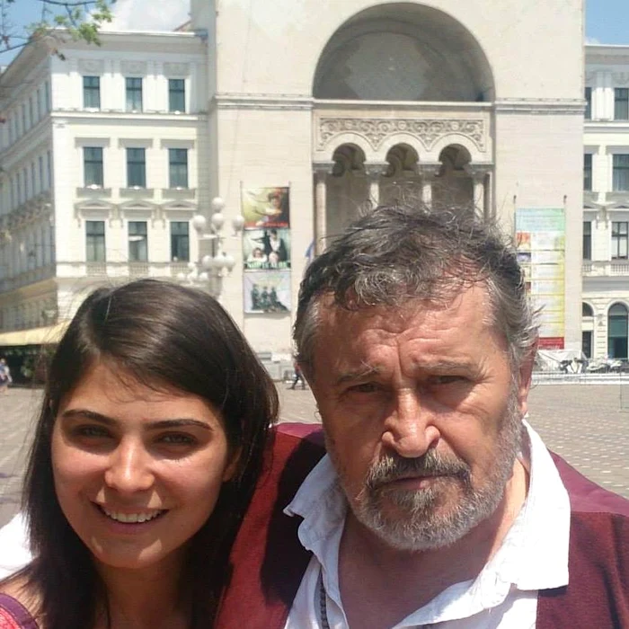 Ion Haiduc, alături de iubita sa, Alexandra, mai tânără cu 43 de ani