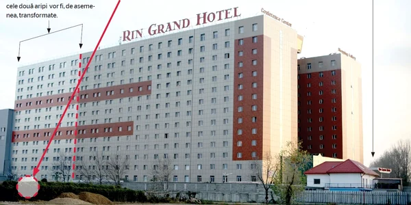 Amplasarea locuinţelor în Rin Grand Hotel