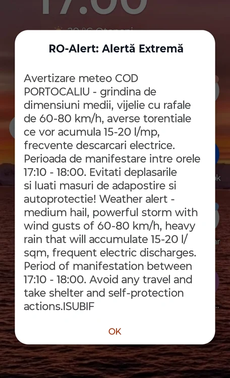 În Capitală au fost emise mesaje RO-Alert. FOTO Adevărul