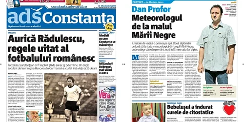 Noul săptămânal ADS Constanţa