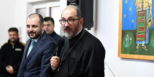 Preotul Necula, prelegere la Penitenciar jpg