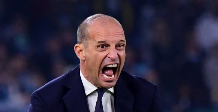 Massimiliano Allegri și-a încheiat conturile cu Juventus. Foto EPA EFE 