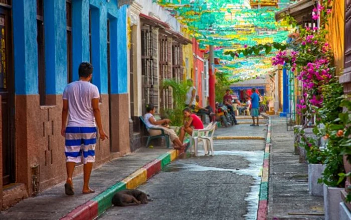 Străzile din Cartagena Columbia. Foto: thisisinsider.com (Arhivă)