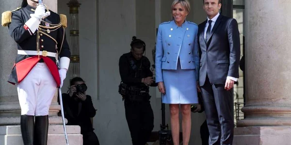 Emmanuel Macron a fost învestit preşedinte FOTO EPA