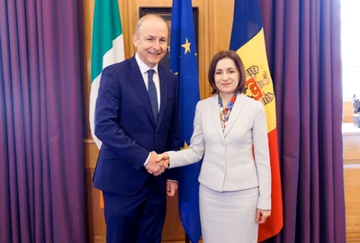 Maia Sandu Micheal Martin FOTO Presedinte md jpg