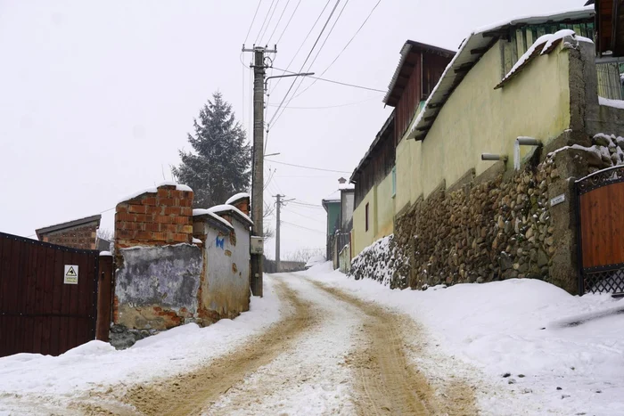 Strada din Iarna pe ulită a lui George Coșbuc