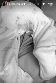 Fetița lui Alice Peneacă și a lui Dragoș Calaminte