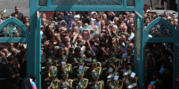 Funeralii  soldat iranian  ucis atacurile Israelului FOTO EPA EFE jpg