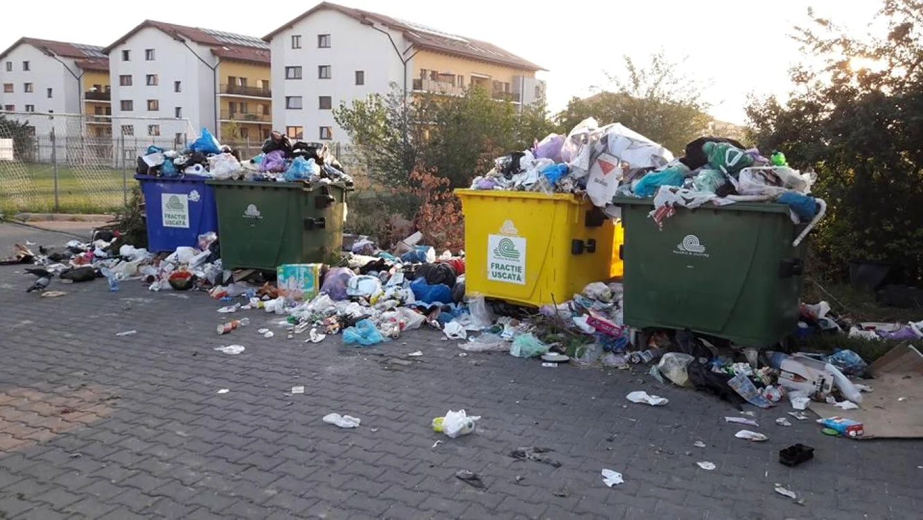 Deşeuri menajere la Alba Iulia