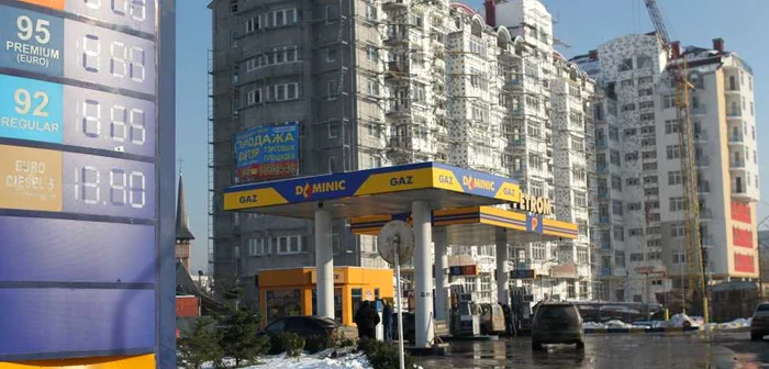 Chişinău: Preţurile carburanţilor sunt mai mici decât în România( foto: TUDOR IOVU, Adevărul Moldova)