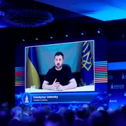 Zelenski Forumul de securitate de la varsovia FOTO EPA EFE jpg