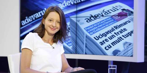 Ana Maria Brânză la Adevărul Live FOTO Eduard Enea