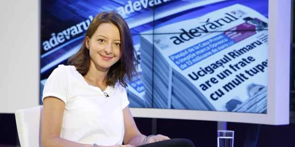 Ana Maria Brânză la Adevărul Live FOTO Eduard Enea 