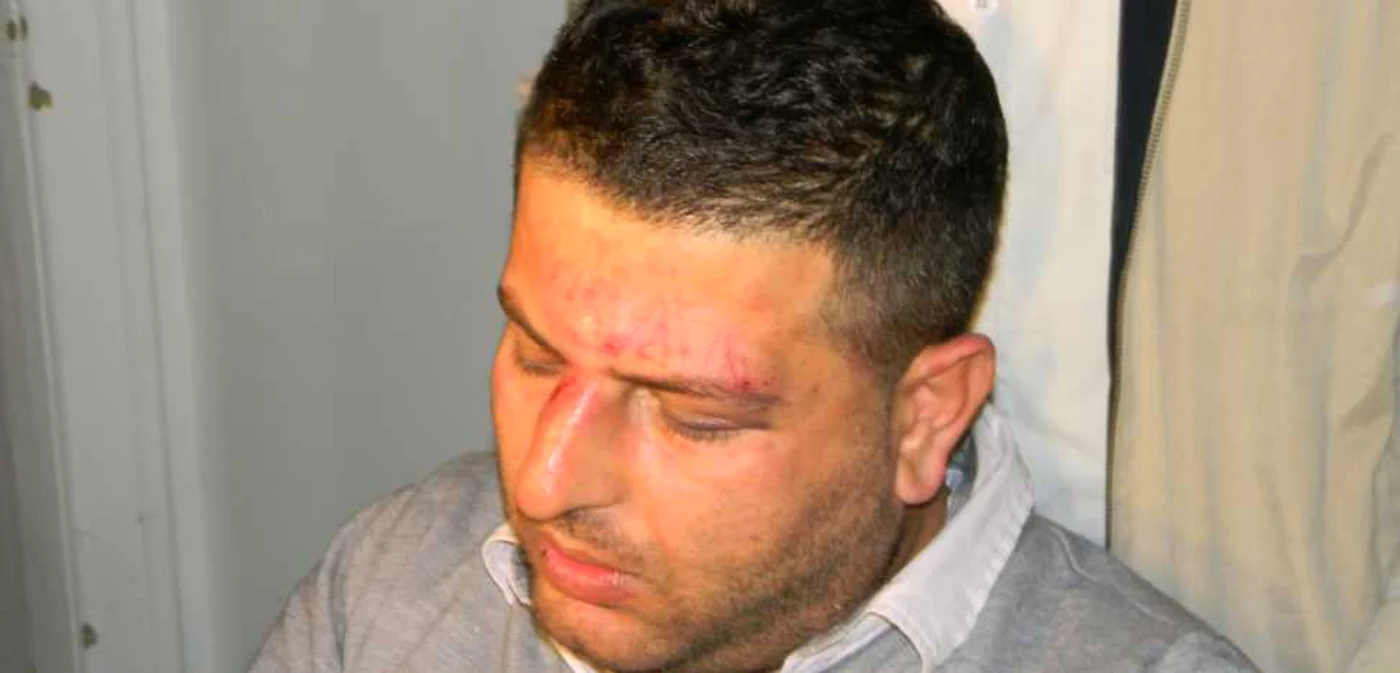 Patronul a fost bătut de cei doi agresori