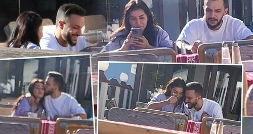 Elena Ionescu, în tandrețuri cu un bărbat (sursa FOTO/colaj SPYNEWS)