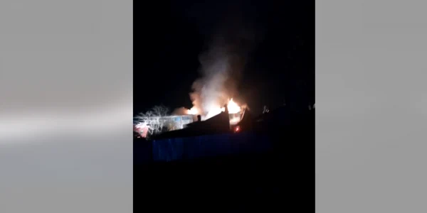 Doi bărbaţi carbonizaţi în incendiu