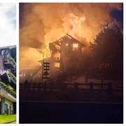Incendiu la Pensiunea Maggie's Ranch din Râşnov
