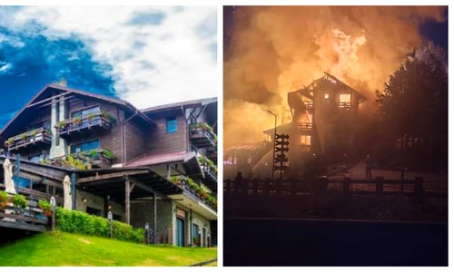 Incendiu la Pensiunea Maggie's Ranch din Râşnov