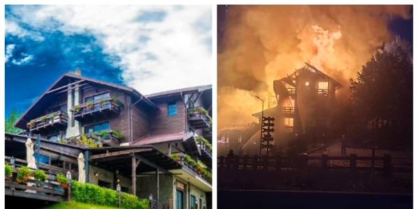 Incendiu la Pensiunea Maggie's Ranch din Râşnov