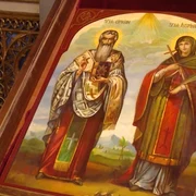 Sfinții Ciprian și Iustina Biserica Zlătari București Foto Daciana Stoica pentru Adevărul