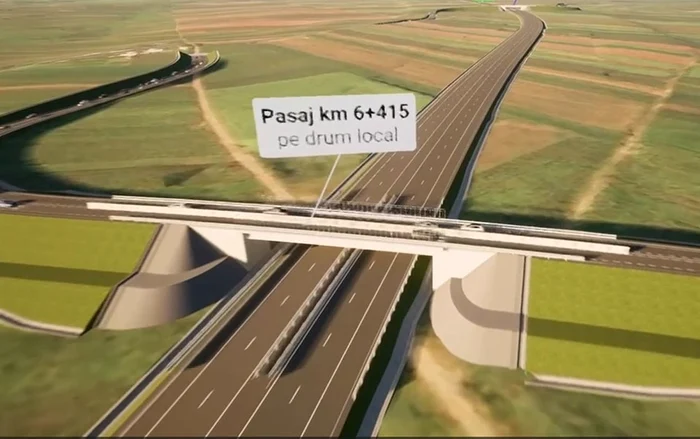 Sectorului de Autostradă Paşcani-Suceava. FOTO: Arhivă