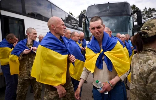 schimb prizonieri rusia Ucraina 2, foto Telegram jpg