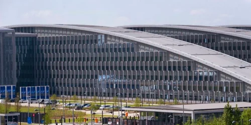 Noul sediu al NATO FOTO Captura AFP