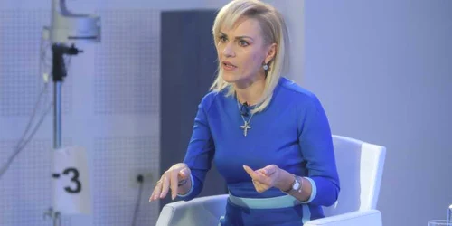 Gabriela Firea la Adevarul Live FOTO eDUARD eNEA 