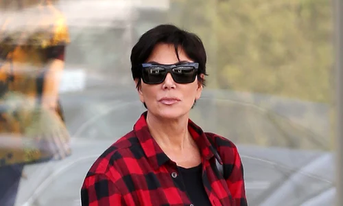 Kris Jenner shopping at Neiman Marcus at Topanga Mall jpeg
