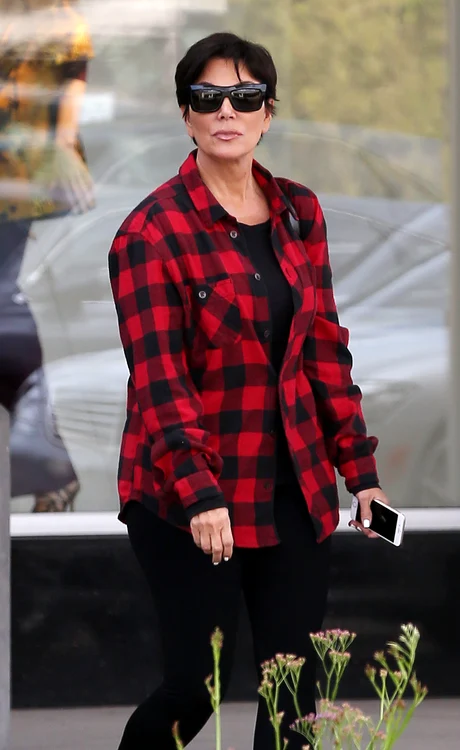 Kris Jenner shopping at Neiman Marcus at Topanga Mall jpeg
