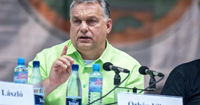 Viktor Orban, premierul Ungariei, îşi face campanie în România FOTO EPA