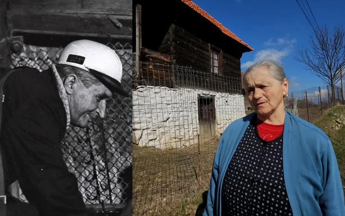 Ileana Oprea din Uricani. Foto: Daniel Guță. ADEVĂRUL. În medalion, Nicolae Ceaușescu (Wikipedia).