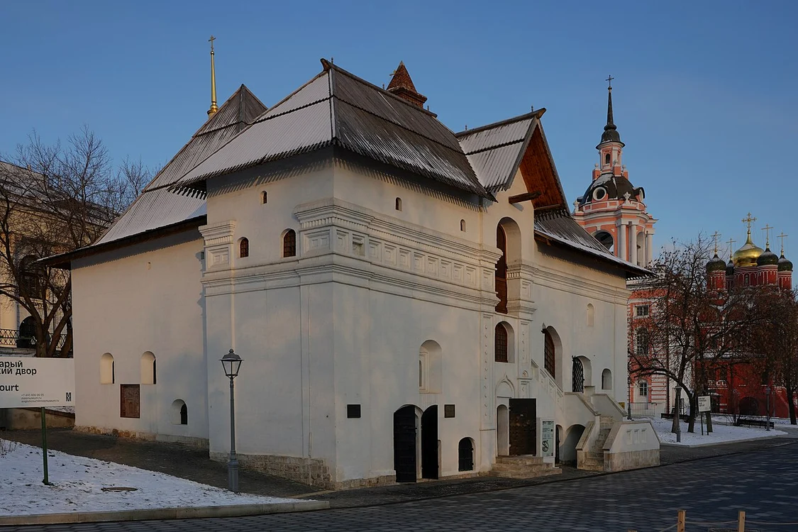 „The Old English Yard”, casa din Moscova unde locuiau ambasadorii și negustorii englezi