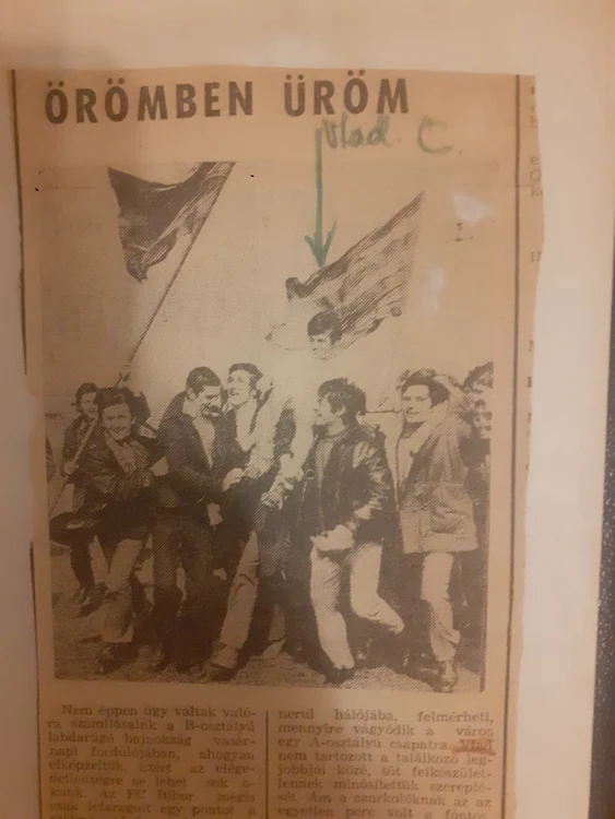 Presa bihoreană scria că Vlad era un răsfățat la publicului FOTO Colecția personală