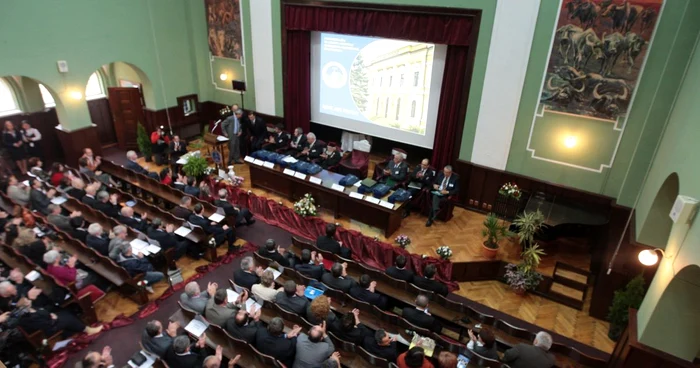 La vot au participat profesorii și studenții din consiliul USAMV