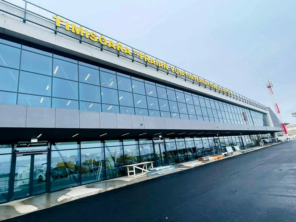 Terminalul Schengen de pe Aeroportul Timișoara FOTO Ștefan Both
