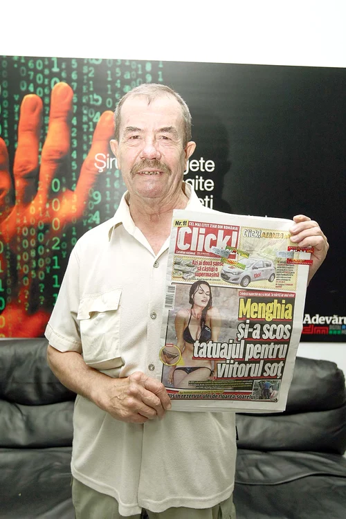 Vasile Alexa a câştigat la concursul nostru 300 de leiFoto: Dorin Constanda