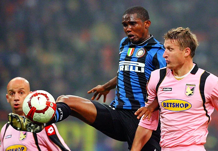 Goian a jucat în cinci meciuri pentru Palermo în acest sezon, printre care şi cel cu Inter